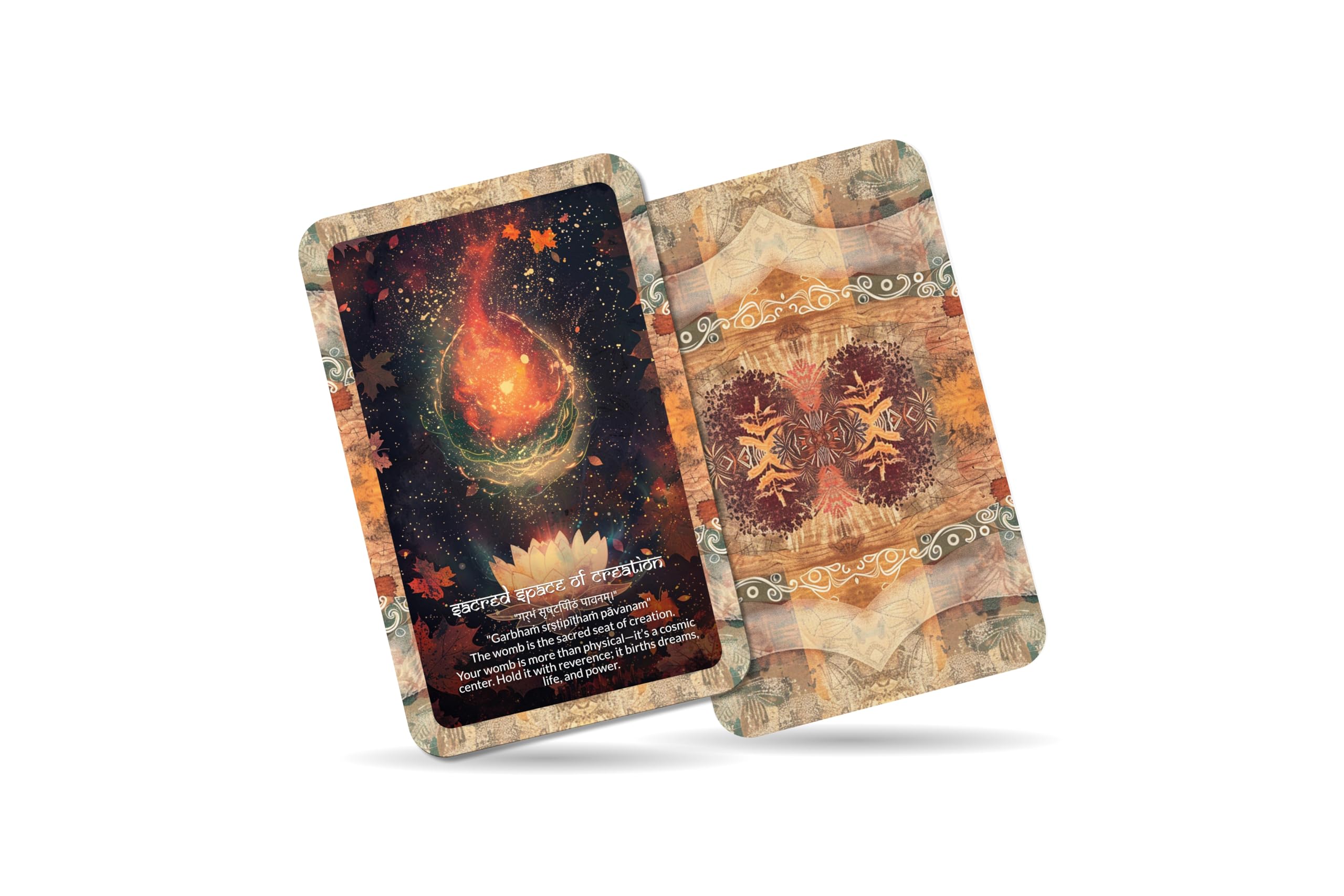 Womb Mantra ? A Creative Portal Oracle Deck ? 22 Oracle Cards